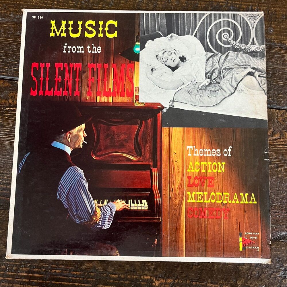 Music From the Silent Films Vintage Vinyl LP Record Parade Records SP 386